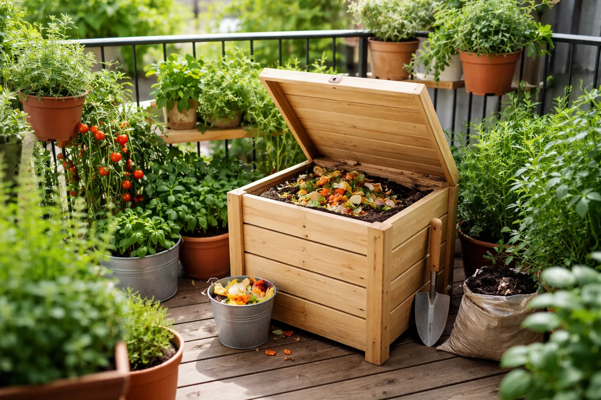 Comment réaliser un compost dans un petit espace