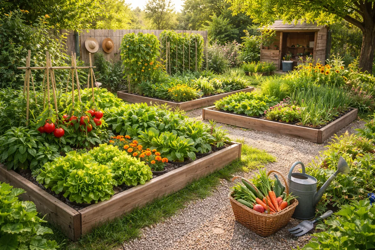 Comment créer un potager de 10 m² dans son jardin