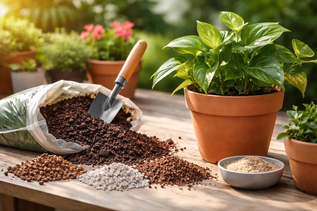Quel type de terreau est idéal pour les plantes en pot